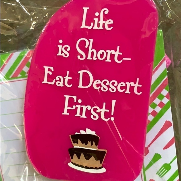 Combo set, hot pad, grocery list and spatula - Picture 2 of 5